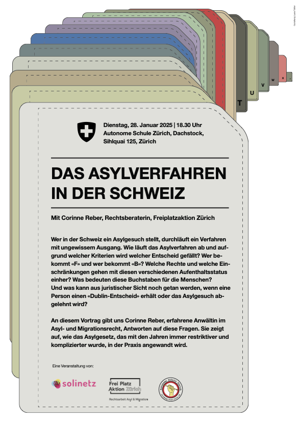 Veranstaltung: Das Asylverfahren in der Schweiz